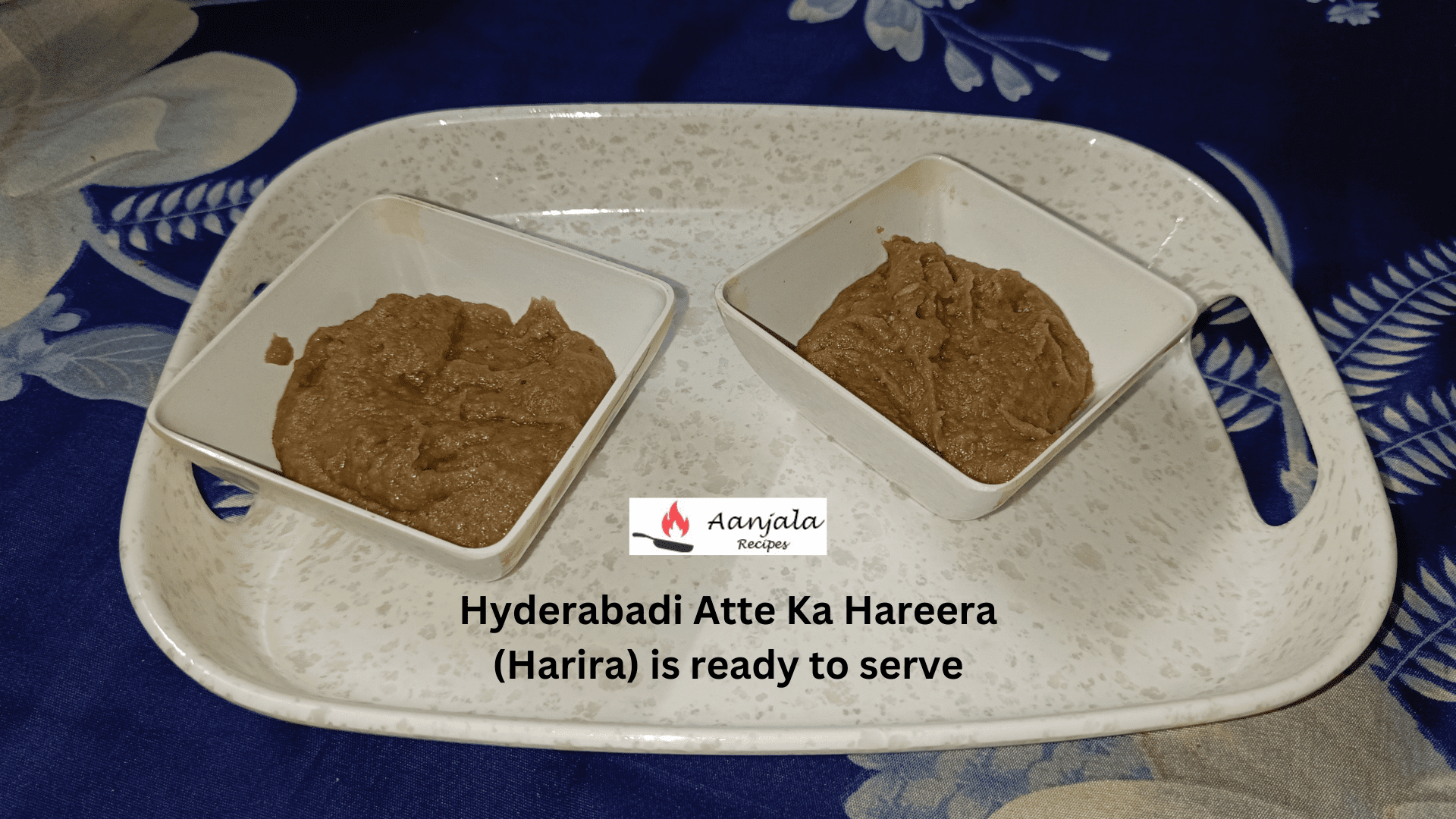 Hyderabadi Atte Ka Hareera (Harira) is ready,
