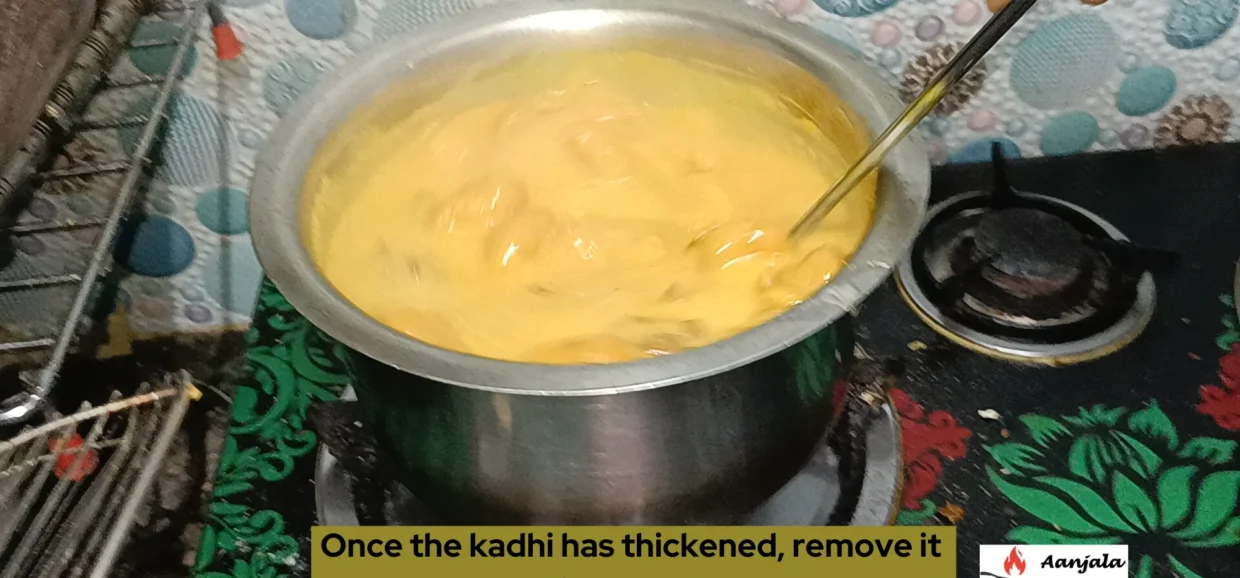 Step 6 Kadhi Recipe