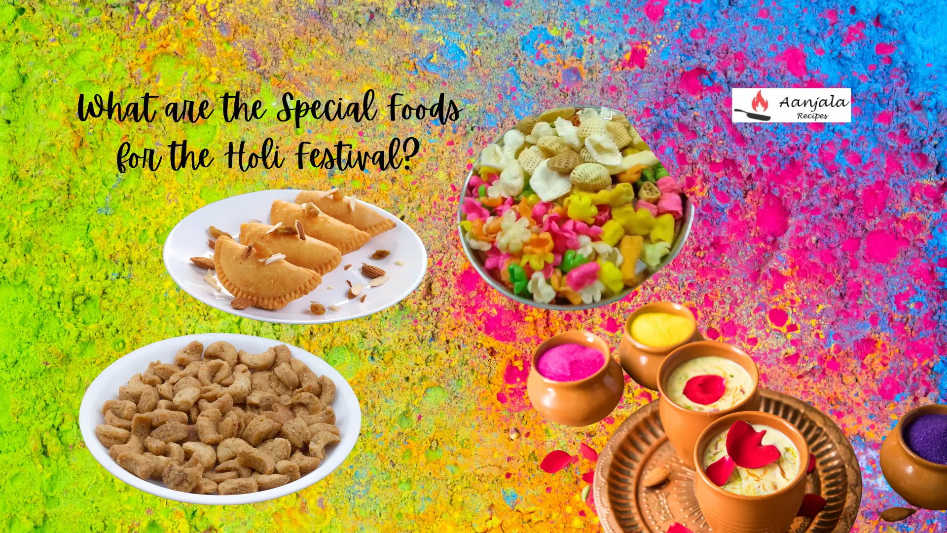 Special Food recipes for the Holi Festival