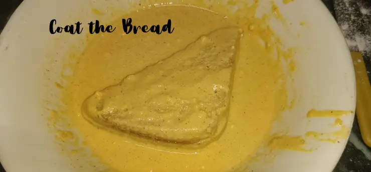 Coat the Bread - Bread Pakora Recipe